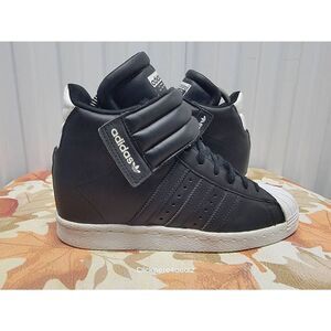 adidas Black and White Athletic Shoes